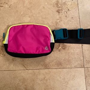 Original Lululemon hard to find multi color everyday belt bag